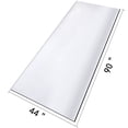 thumbnail image 2 of VEVOR 90 x 44 inch Clear Table Cover Protector, 1.5mm Thick Clear, 2 of 9