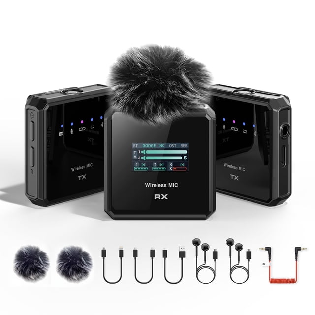 Micrófono Lavalier inalámbrico NANK Mike Pro para iPhone/Android