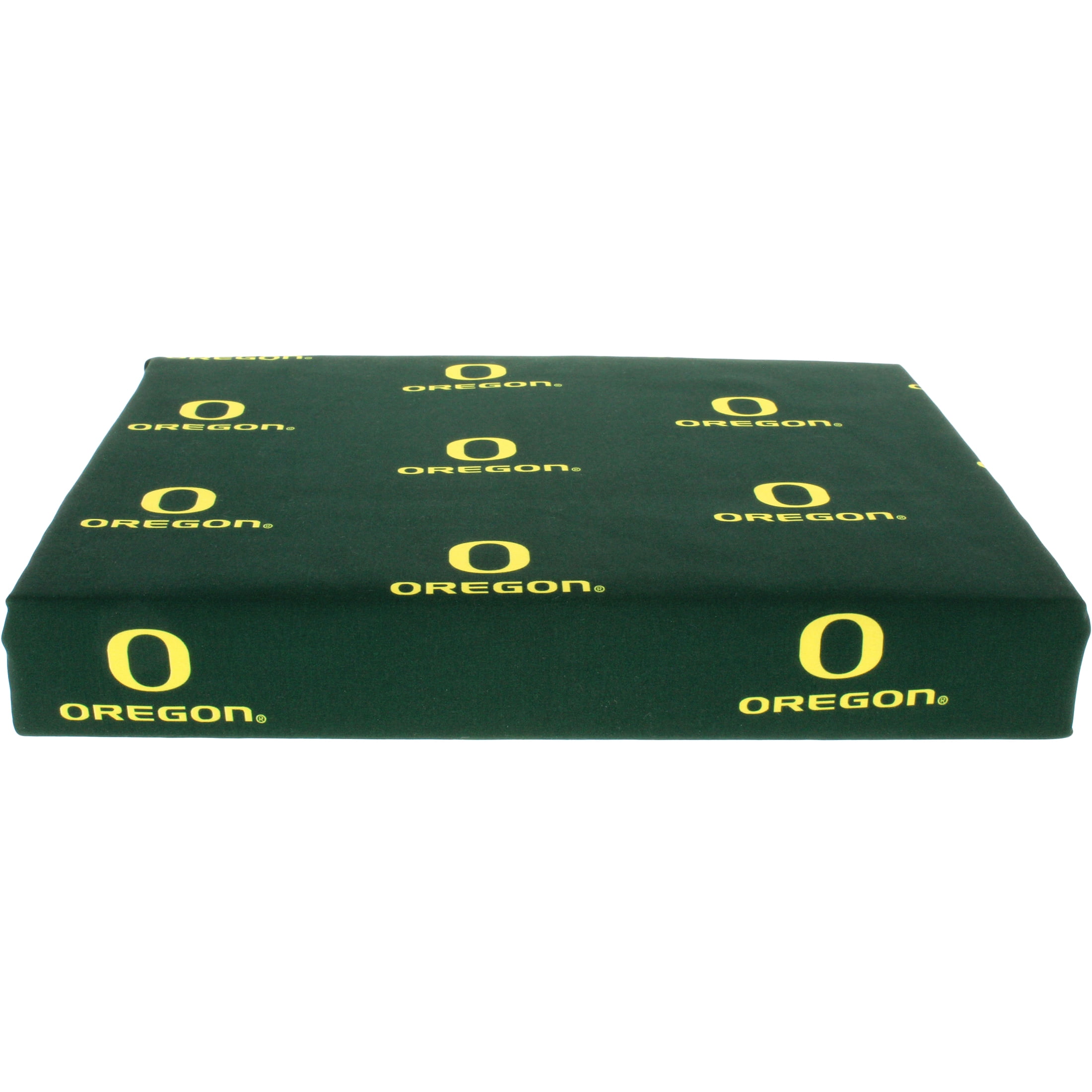 Oregon Ducks 100% cotton, 4 piece sheet set - flat sheet, fitted sheet, 2 pillow cases, Queen, Team Colors