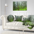 thumbnail image 3 of Designart Hoh Rain Forest - Landscape Photography Throw Pillow - 12x20, 3 of 5