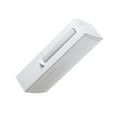 thumbnail image 1 of Cateissary Bote de basura de plástico ligero y ecológico con soporte para cepillo de baño para una fácil limpieza conveniente Suministros de limpieza para el hogar S blanco, 1 of 6