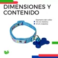 thumbnail image 2 of Collar Para Perros Y Gatos Mascotas Ajustable Con Cascabel Color Azul claro Huellas Tamaño del collar Unitalla, 2 of 5