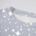 thumbnail image 3 of Laipiong Girls 2 Piece Pajama Sets Cute Printed Long Sleeve Crewneck Tops and Elastic Waist Pants Outfits Comfortable Loose Sleepwear Outfits, 3 of 5