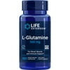 Life Extension L-Glutamine, 500 mg L-glutamine, amino acid, supports muscle health and immune health, gluten-free, non-GMO, 100 vegetarian capsules