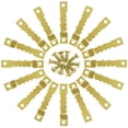 thumbnail image 4 of 100 Uds. Colgador de fotos, colgador de cuadros, gancho para cuadros en Metal dorado fuerte y duradero, gancho para marco, cuadro, lienzo, pintura, reloj, diploma Ormromra, 4 of 7