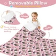thumbnail image 3 of French Bulldog Cute Bone Paw Print Toddler Nap Mats for Kids Preschool,Sleeping Mat Bag or Kids,Toddler Sleeping Bag,Toddler Nap Mat or Daycare, 3 of 6