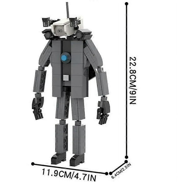 Skibidi Toilet Toy Building Block Titans Camera Man Tv Man Cameraman Speakerman Skibidi Toilet Clock Man Titans Drill Speaker