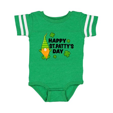 

Inktastic Happy St Pattys Day with Gnome Gift Baby Boy or Baby Girl Bodysuit