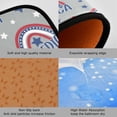 thumbnail image 3 of SKYSONIC Doodle America Rainbow Kitchen Rugs and Mats 2 Pcs, Cartoon Non-Slip Floor Runner Mat for Living Room Bedroom Dorm Hallyway Home Decor 19.7"x27.6"+19.7"x47.2", 3 of 7