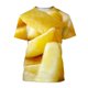 thumbnail image 3 of Camiseta para hombre, camiseta de moda con estampado 3D de papas fritas, camiseta de verano, ropa de manga corta, camiseta informal, ropa de calle, 3 of 4