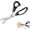 1PC, variant on Stainless Steel Zig Zag Scissors for Fabric, Pinking Shears for Cutting | Sharp Serrated Stainless Steel Blades Create Clean Zig Zag Edges for Fabric, Sewing, Quilting, Crafts and DIY Projects