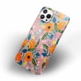 thumbnail image 4 of Tobelint Art Design Flower Case for iPhone 12 Pro,Aesthetic Colourful Floral Pattern Bumper Case Cover, 4 of 5