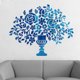 thumbnail image 3 of Gwong Decoración hogareña DIY 3D Acrílico Fortune Tree Shape Home Bathroom Sala de estar Etiqueta de la pared Calcomanía Gwong 21051624, 3 of 7