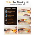 thumbnail image 4 of Herramienta de eliminación de cerumen Camera Anyear Flexible con kit 16 en 1, 4 of 8