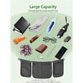 thumbnail image 3 of Waist Belt Apron Bag, Waitress Server Apron with Multiple Pockets, Half Apron with Adjustable Belt for Dog Trainer Apron, Waiter Apron, Garden Tool Belt, HairStylist Apron, 3 of 5