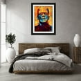thumbnail image 3 of Stephen Chambers 24x32 Black Ornate Wood Framed With Double Matting Wall Art Titled - Frankenstein, 3 of 6