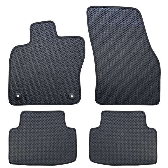 Floor Mats for 2022 to 2026 Volkswagen Taos All Weather, Front and Rear