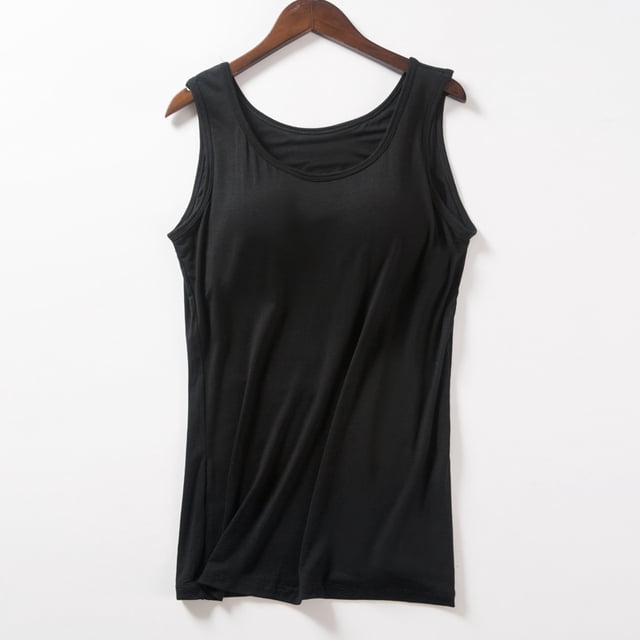 Sujetador de una pieza con almohadilla para el pecho, base interior de yoga, chaleco deportivo sin mangas para mujer de verano