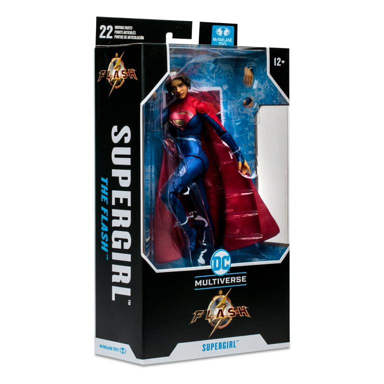 Dc Multiverse Supergirl (The Flash Movie) 7In Action Figure Mcfarlane Toys