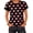 Black, variant on Busydd Womens T Shirts Fashion Love Heart Print Valentine's Day T Shirts for Women Casual Short Sleeve Round Neck Couple Summer Tops