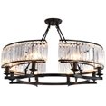 thumbnail image 1 of Modern Elegant Round Chandelier Ceiling Light Crystal Droplets Simply Stunning Effect crystal chandelier My Lux Decor Round, 1 of 6