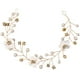 thumbnail image 1 of Diadema con flores de boda y perlas sintéticas para mujer, accesorio para novia, 1 of 8