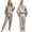 Grey, variant on iiniim Women Sauna Suit Weight Loss Sweat Suits Pants Gym Workout Top Fitness Activewear Size L-4XL Grey 4XL