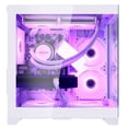 thumbnail image 4 of Hoengager Gaming PC AMD Ryzen 7 5700X 3.4 GHz RTX 3060 12GB 16GB DDR4 RAM 1TB M.2 and 2TB SATA SSD 240 Liquid Cooler Windows 11 Prebuilt Tower, 4 of 10