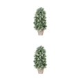 thumbnail image 4 of Cateissary Planta artificial con árbol de lavabo, plantas en maceta simuladas para Navidad, centro comercial de , decoración de bonsái tipo 2 tipo 2 2Conjunto, 4 of 6