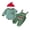 Green, variant on Newborn Baby Boy Girl Christmas Outfits First Christmas Embroidery Stripe Long Sleeve Romper With Overalls Pants Santa Hat 3-piece Set Infant My First Christmas Fall Winter Outfits