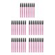 thumbnail image 1 of Guardurnaity 50 piezas cepillo de pestañas aplicador de varitas de nailon desechable rosa negro rosa negro 5Conjunto, 1 of 6