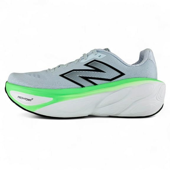 New Balance Fresh Foam X More v5 Ice Blue Electric Jade Men's Running Shoes MMORCB5, Men's U.S. Shoe Size 11.5