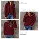 thumbnail image 1 of Lady Casual Knit Sweater Breathable High Collar Stretchy Women Zipper Pullover Sweater for Dating for Fall ANGGREK Otros, 1 of 6