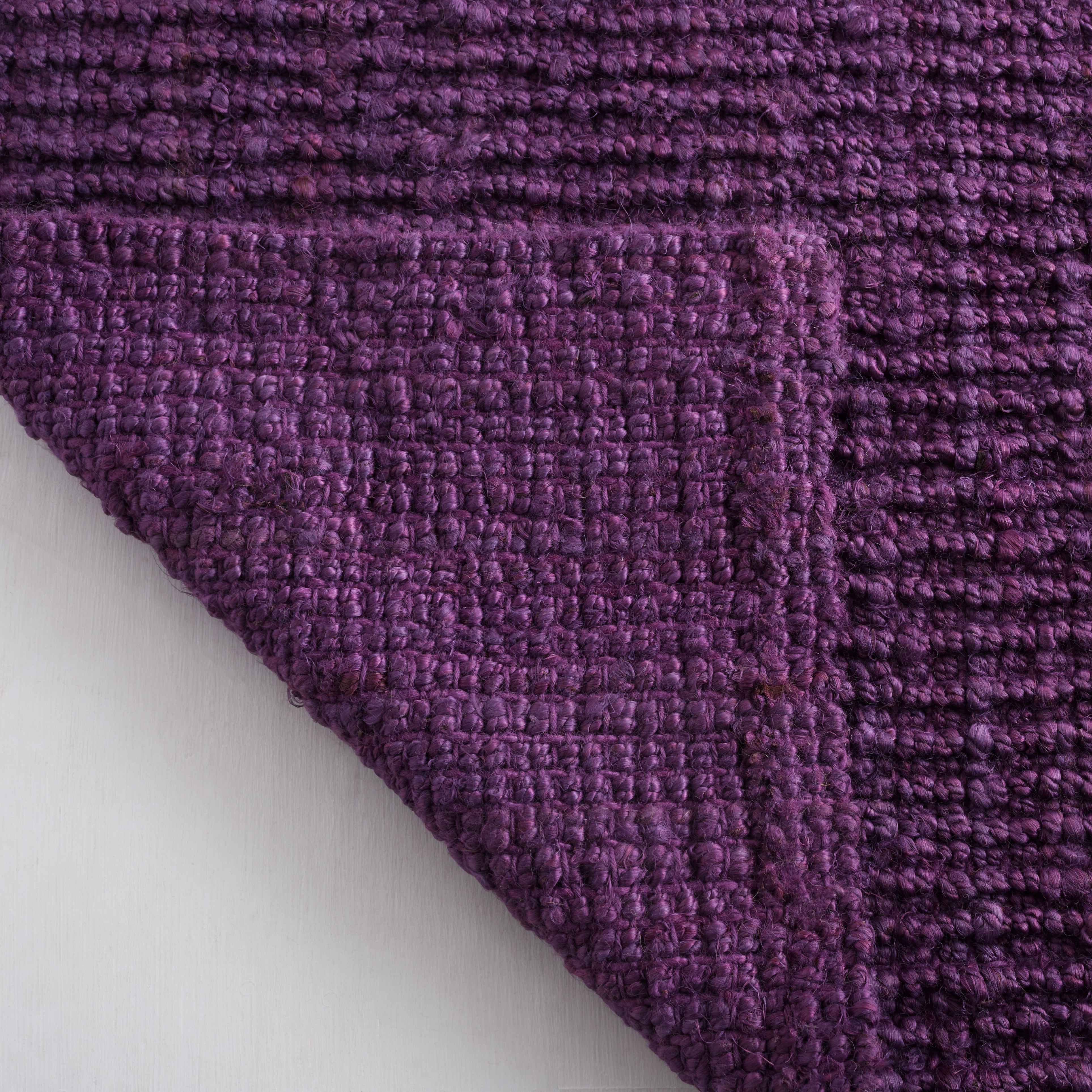 Safavieh Natural Fiber Levi Solid Runner Rug, Purple, 2'6" x 6'