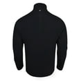 thumbnail image 2 of IBKUL Popcorn Stitch 1/4 Zip Pullover Black Medium, 2 of 2