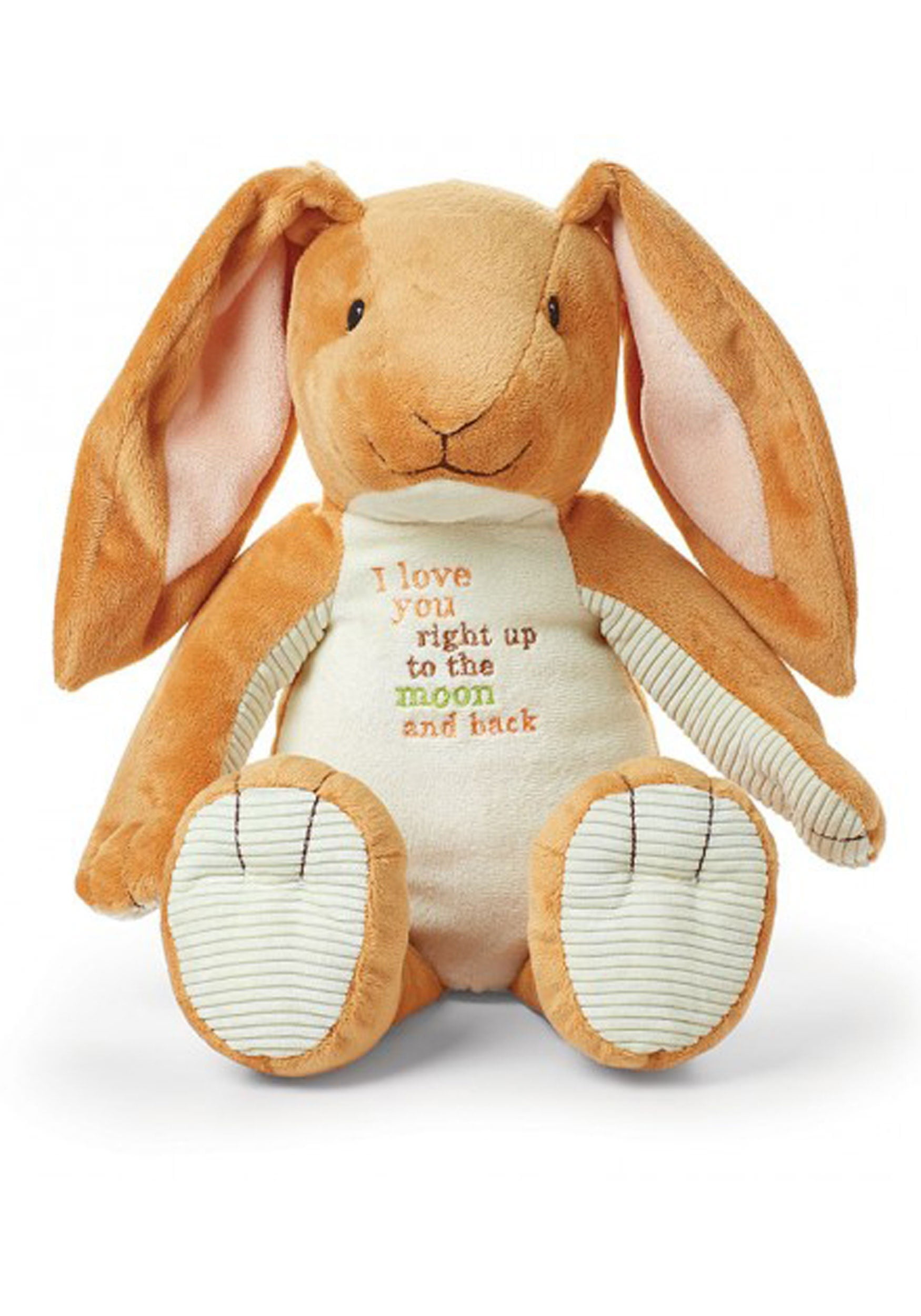 Guess How Much I Love You Bunny Plush I Love You Right Up To The Moon Back 13" 