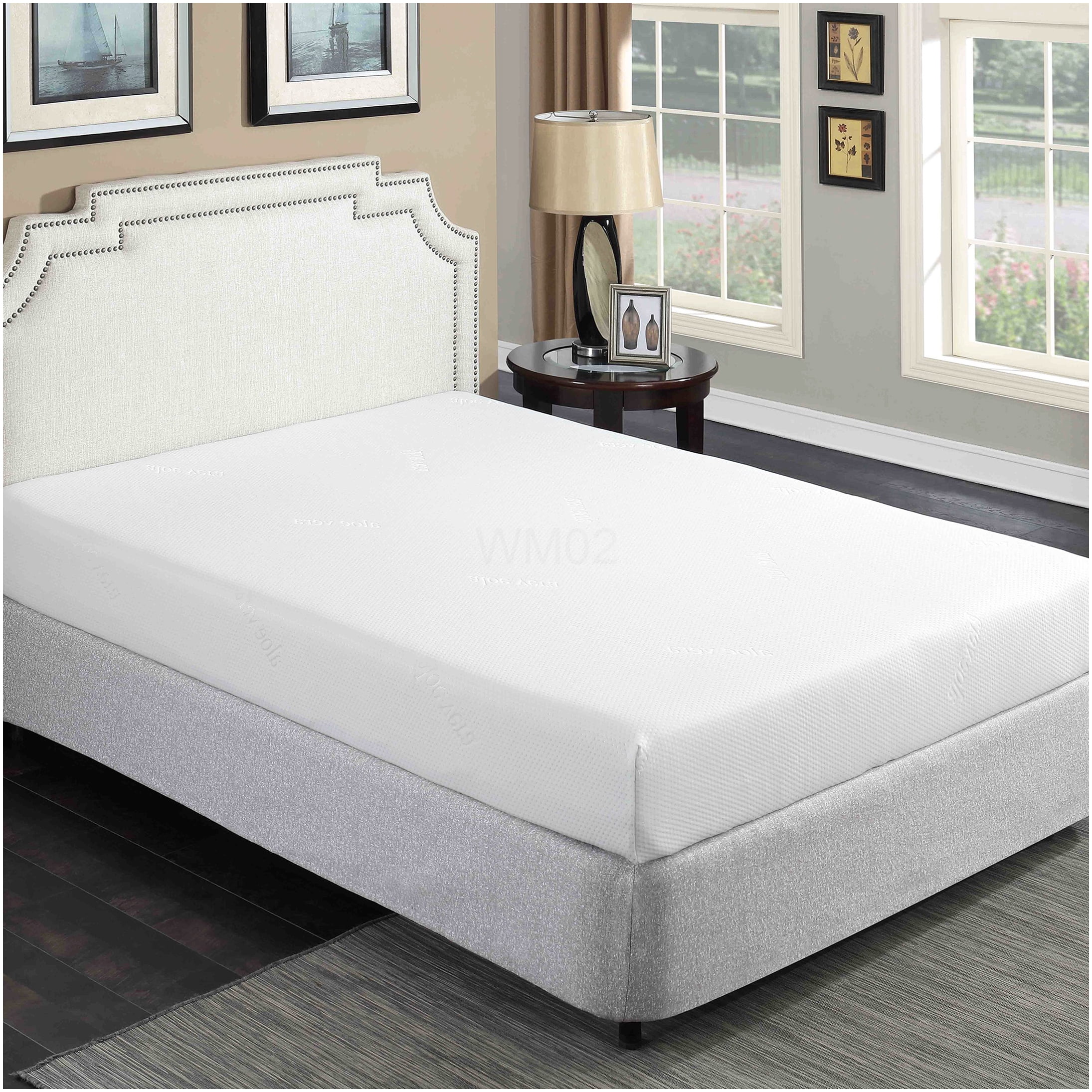 8 Inch Twin Gel Memory Foam Mattress, Plush Soft Bed in a Box, Cooling & Pressure Relief, CertiPUR-US Certified
