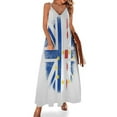 thumbnail image 1 of Nueva camiseta sin mangas con la bandera de Cabo Verde británica - Orgullo de Cabo Verde y Reino Unido Vestido de noche para mujer, 1 of 7