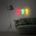 thumbnail image 4 of Christmas Neon Sign USB Powered Tree Santa Claus Snowflake Sock Reindeer Bell Gift Led Light for Christmas Decoration Party Events LED Light for Indoor Decor Kids Room Home (Three Staffs), 4 of 7
