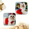 thumbnail image 5 of Classic Red Holiday Puppy Medium Dogs Photography Small Dogs Dress Up Dogs Clothes Cosplay Dog Dresses Christmas Supplies M B, 5 of 7