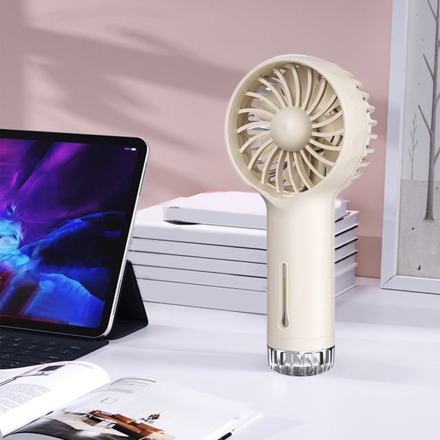Birdeem Portable Misting Fan, USB Rechargeable Mini Cooling Fan with Humidifying Spray, Compact Size Personal Fan for Travel and Indoor Outdoor Use