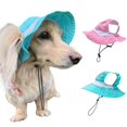 thumbnail image 1 of Gorro para perros al aire libre Vodafulgir, protección solar refrescante, azul, 1 of 5
