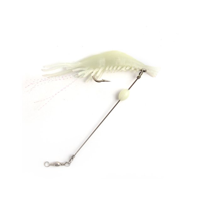 Soidarity Paquete de 10 señuelos de pesca falsos, cebos reutilizables de agua dulce y agua salada, Wobblers de simulación de repuesto de equipo Pescar Blanco Soidarity OD023728-06