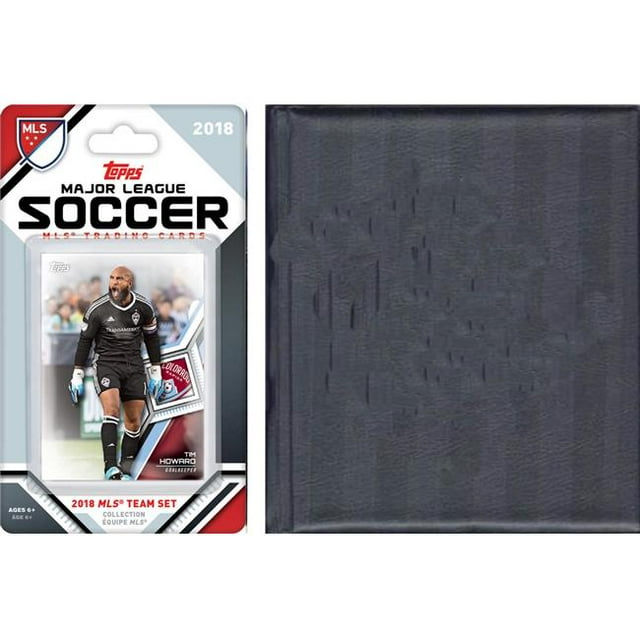 C&I Collectables RAPIDS18 MLS Colorado Rapids Licensed 2018 Topps Team Set & Storage Album