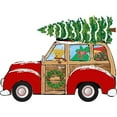 thumbnail image 2 of CafePress - Vintage Christmas Woody Wagon Mugs - 11 oz Ceramic Mug - Novelty Coffee Tea Cup, 2 of 4
