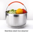 thumbnail image 2 of Cesta De Vapor De Acero Inoxidable A Prueba De Herrumbre, Digestor De Limpieza De Frutas Multifuncional, Suministros Para El Hogar, Utensilios De Cocina, Accesorios Para Uso Doméstico Minnieouse HA016060-00, 2 of 6