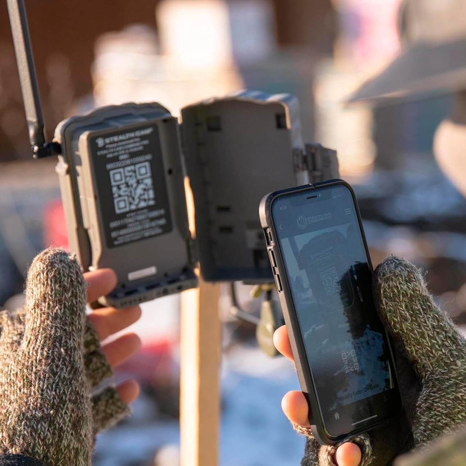 Stealth Cam Fusion MAX Dual Sim 36MP Photo & 1080P HD Video, 0.35 Sec Trigger Speed, App-Controlled Hunting Cellular Trail Camera, AT&T & Verizon, Lithium Battery, SD Card, and Cleaning Cloth