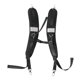 thumbnail image 2 of correas de hombro correa de hombro de repuesto ajustable con Clips y ganchos tirarere reflectante para bolsas de deporte libre negro, 2 of 8