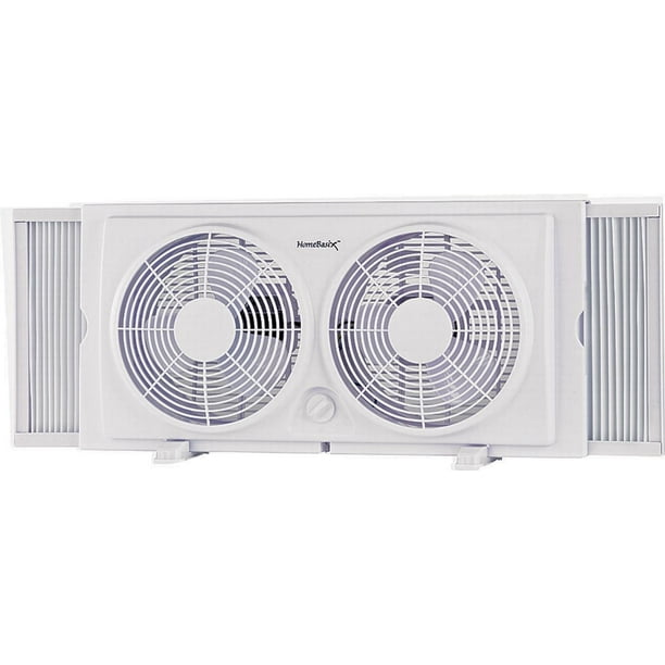PowerZone Window Fans, Twin 2 Speed, 7 In
