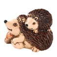 thumbnail image 5 of CoudarTitie Hedgehog Figurine Garden Accessories Modern Statue Small Resin Creative Animal Sculpture Tabletop Ornament for Desk Bookshelf Lying, 5 of 9